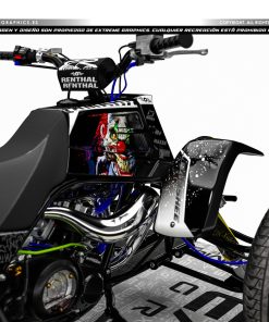 Alternative view of Adhesivos Quad Yamaha Banshee Clown Negro