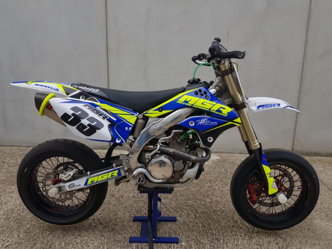 pegatinas supermotard kawasaki 450