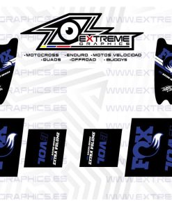 FOX E-VOL AZUL OSCURO