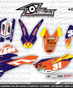 KIT ADHESIVOS KTM SMCR 690 RB FACTORY
