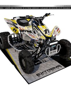 Adhesivos Quad Honda TRX 450 Extreme Amarillo