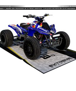 Adhesivos Quad Gas Gas RB Azul