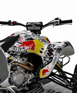 Alternative view of Adhesivos Quad Suzuki LTZ 400 Diseño Camuflaje Blanco