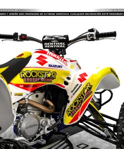 Alternative view of Adhesivos Quad Suzuki LTZ 400 Diseño Makita Blanco