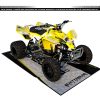 Adhesivos Quad Suzuki LTR 450 Ink Amarillo
