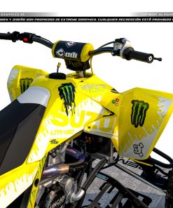 Alternative view of Adhesivos Quad Suzuki LTR 450 Ink Amarillo