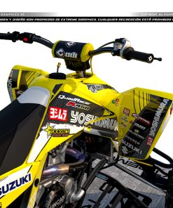 Alternative view of Adhesivos Quad Suzuki LTR 450 Yoshimura Amarillo