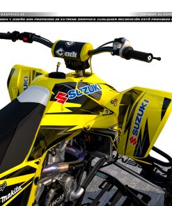 Alternative view of Adhesivos Quad Suzuki LTR 450 03 Amarillo-Negro