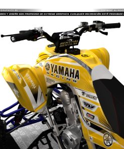 Alternative view of Adhesivos Quad Yamaha Raptor 700 Clean Amarillo