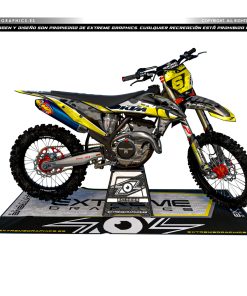 Adhesivos Moto KTM Diablo Amarillo