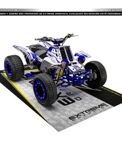 Adhesivos Quad Yamaha Banshee Line Blanco