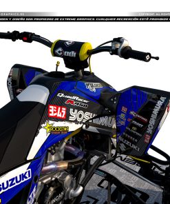 Alternative view of Adhesivos Quad Suzuki LTR 450 Yoshimura Azul