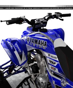 Alternative view of Adhesivos Quad Yamaha Raptor 700 Clean Azul