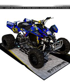 Adhesivos Quad Suzuki LTR 450 03 Azul