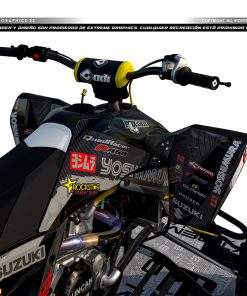 Alternative view of Adhesivos Quad Suzuki LTR 450 Yoshimura Negro