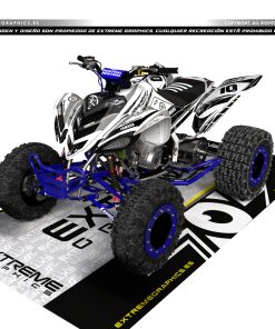 Adhesivos Quad Yamaha Raptor 700 50 aniversario blanco