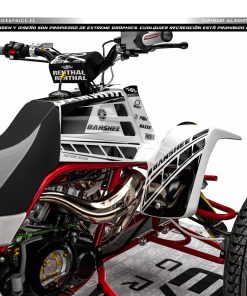 Alternative view of Adhesivos Quad Yamaha Banshee Line Blanco 2