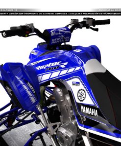 Alternative view of Adhesivos Quad Yamaha Raptor 700 50 aniversario Azul