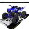 Adhesivos Quad Yamaha Raptor 700 50 aniversario Azul