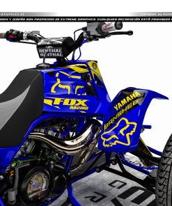 Alternative view of Adhesivos Quad Yamaha Banshee Fox Amarillo
