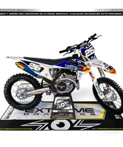 Adhesivos Moto KTM Gopro Blanco