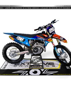 Adhesivos Moto KTM Gopro Azul