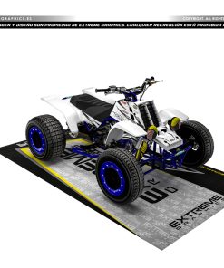 Adhesivos Quad Yamaha Banshee Duncan Blanco