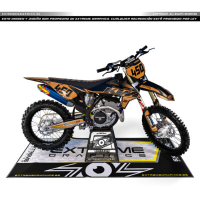 Adhesivos Moto KTM Basic Negro-Nude