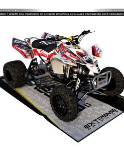 Adhesivos Quad Suzuki LTR 450 Yoshimura Rojo