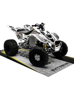 Adhesivos Quad Suzuki LTZ 400 3 negro-blanco
