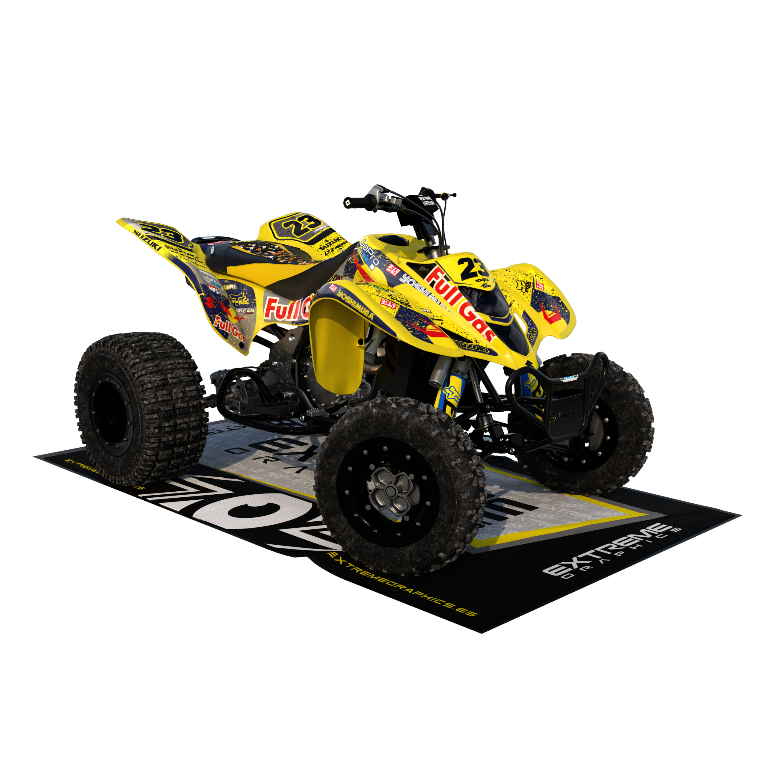 amarillo frontal amarillo Full Gas