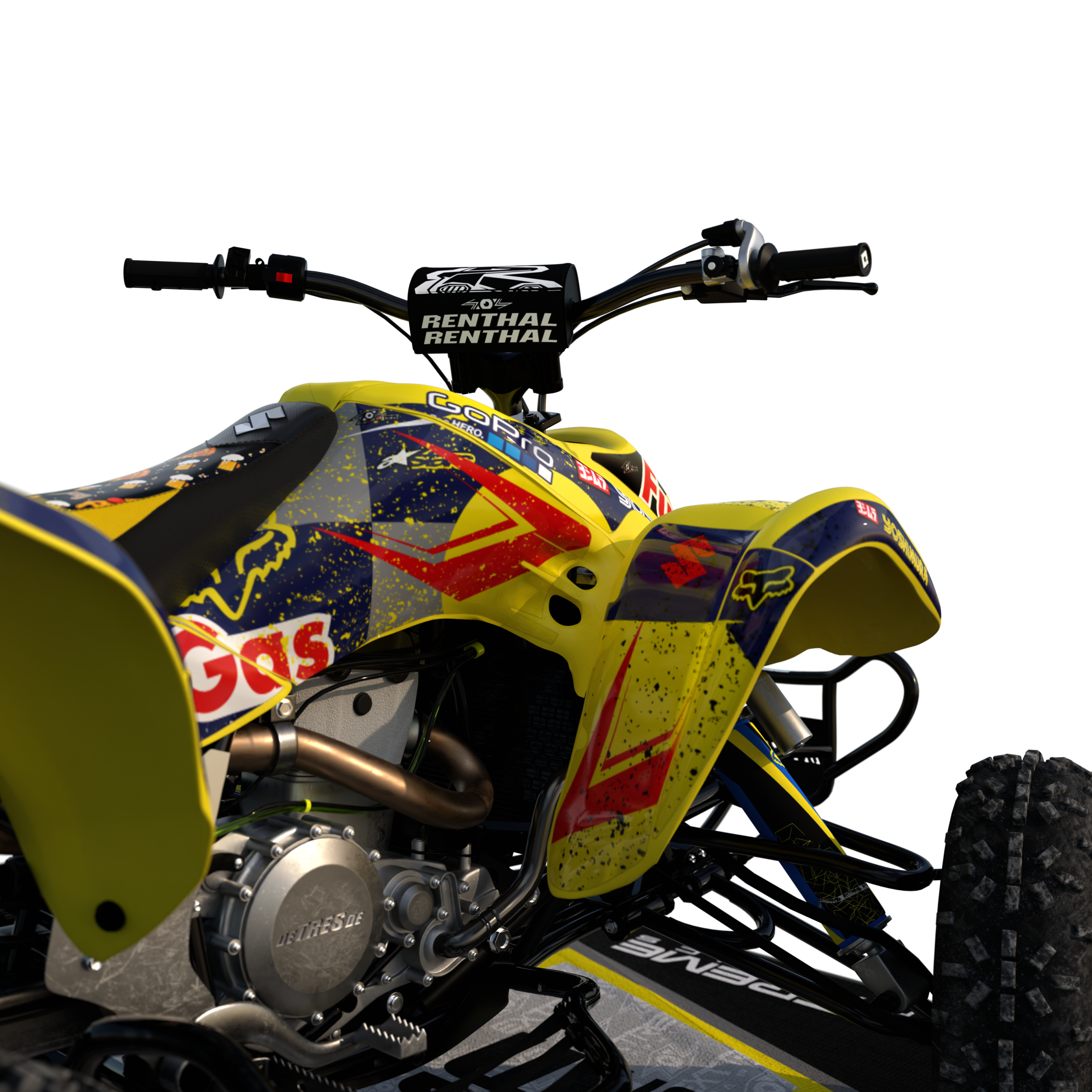 amatillo lateral amarillo Full Gas