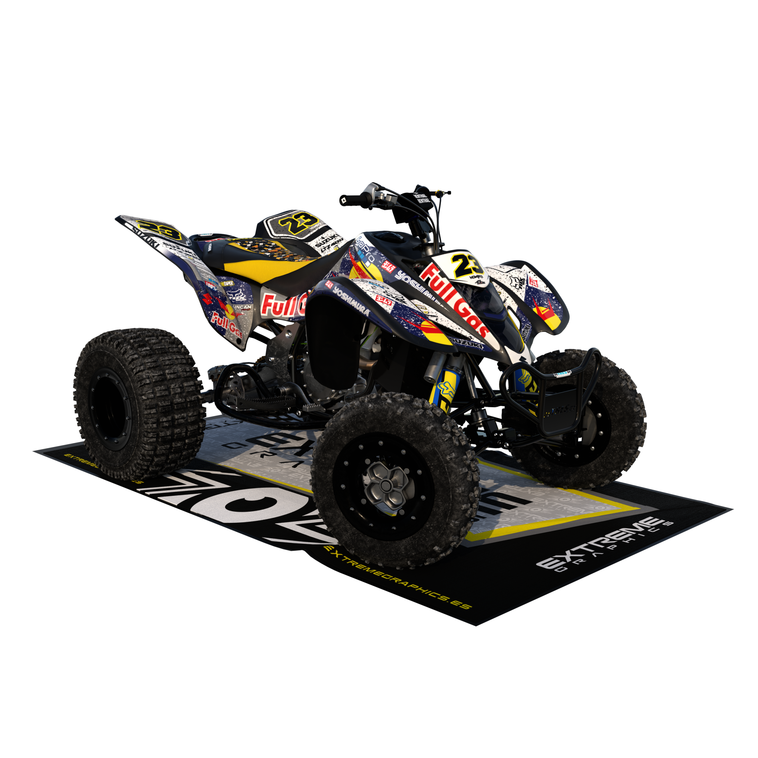 blanco frontal negro Full GASs