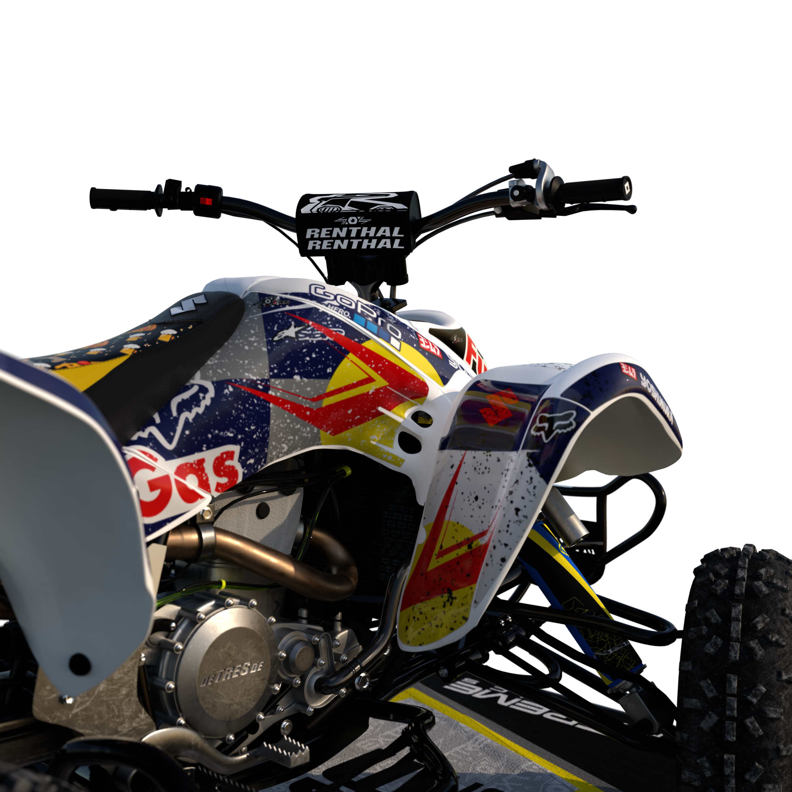 lateral blanco Full Gas