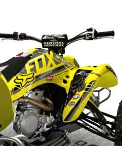 Alternative view of Adhesivos Quad Suzuki LTZ 400 Fox 2 Gris