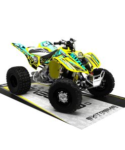 Adhesivos Quad Suzuki LTZ 400 Fox 5 Turquesa