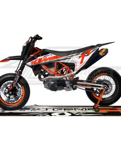 KIT ADHESIVOS KTM SMCR 690 Line Negro