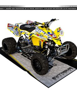 Adhesivos Quad Suzuki LTR 450 Big Suzuki Amarillo