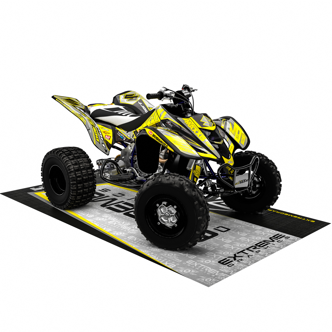 Extreme Graphics Kit Adhesivos Suzuki LTZ 400 Full Cover Carbon 1 :  : Coche y moto