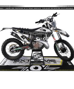 Adhesivos Moto Husqvarna | Big Husky negro blanco