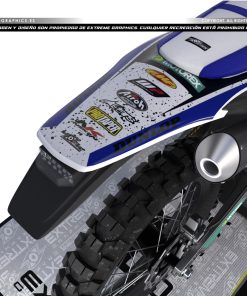 Alternative view of Adhesivos Moto Husqvarna | Big Husky azul