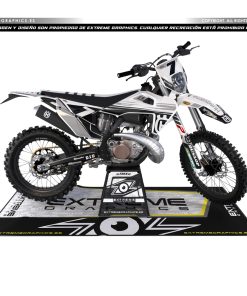 Adhesivos Moto Husqvarna | Line Up blanco