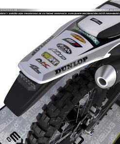 Alternative view of Adhesivos Moto Husqvarna | Line Up blanco