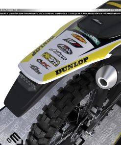 Alternative view of Adhesivos Moto Husqvarna | Line Up Amarillo