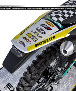 Alternative view of Adhesivos Moto Husqvarna | Big Husky amarillo