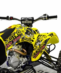 Alternative view of Adhesivos Quad Suzuki LTZ 400 RCKSTR Amarillo