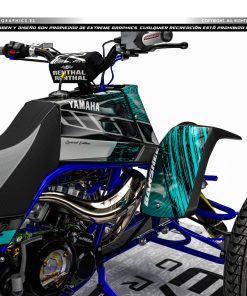 Alternative view of Adhesivos Quad Yamaha Banshee Factory Turquesa