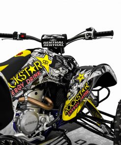 Alternative view of Adhesivos Quad Suzuki LTZ 400 RCKSTR Negro