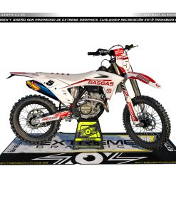 Adhesivos Moto Gas Gas | Basic Blanco