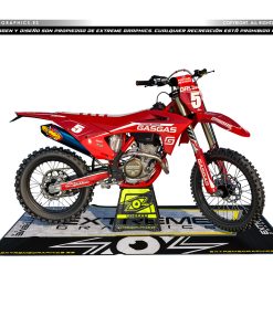 Adhesivos Moto Gas Gas | Basic rojo